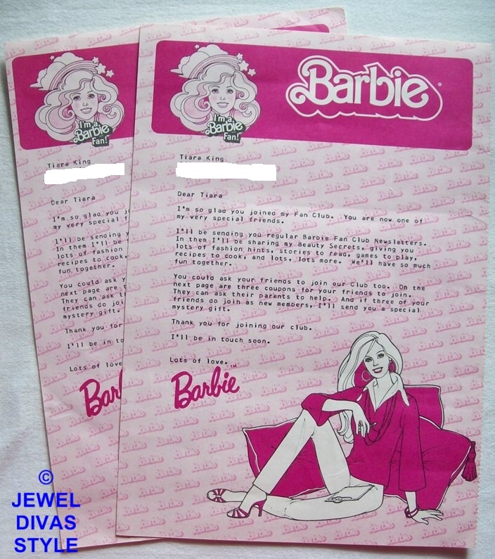 Fan club barbie Barbie