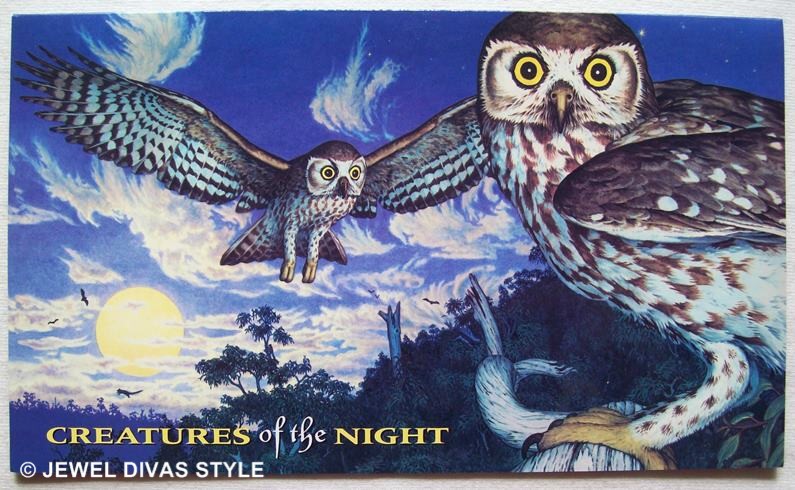CREATURES OF THE NIGHT STAMPS