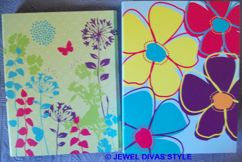 floral folders