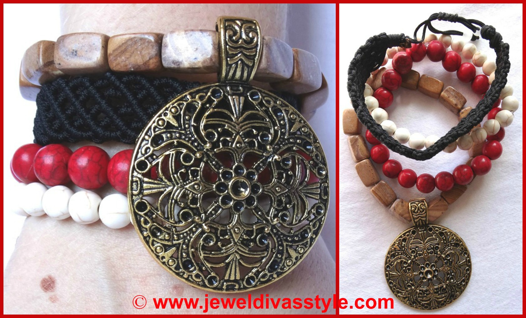 JDS GYPSY LEE ROSE BRACELET STACK